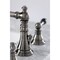 Fauceture FSC1974AKL Duchess Widespread Bathroom Faucet W/ Retail Pop-Up, Blk SS FSC1974AKL - alternate 5